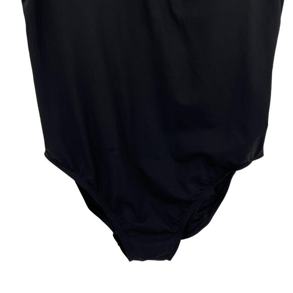 Andie Swim Womens Amalfi Black One Piece Swimsuit Plus Size XXXL 3XL - Picture 5 of 11